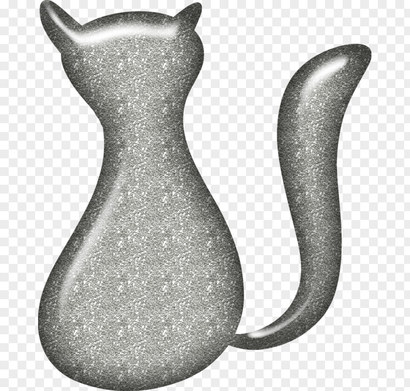 Fluorescent Grey Pet Cat Back Silhouette PNG