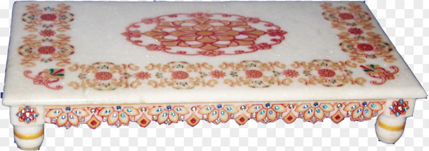 Hindu Temple Pillars Tablecloth Rectangle Textile PNG