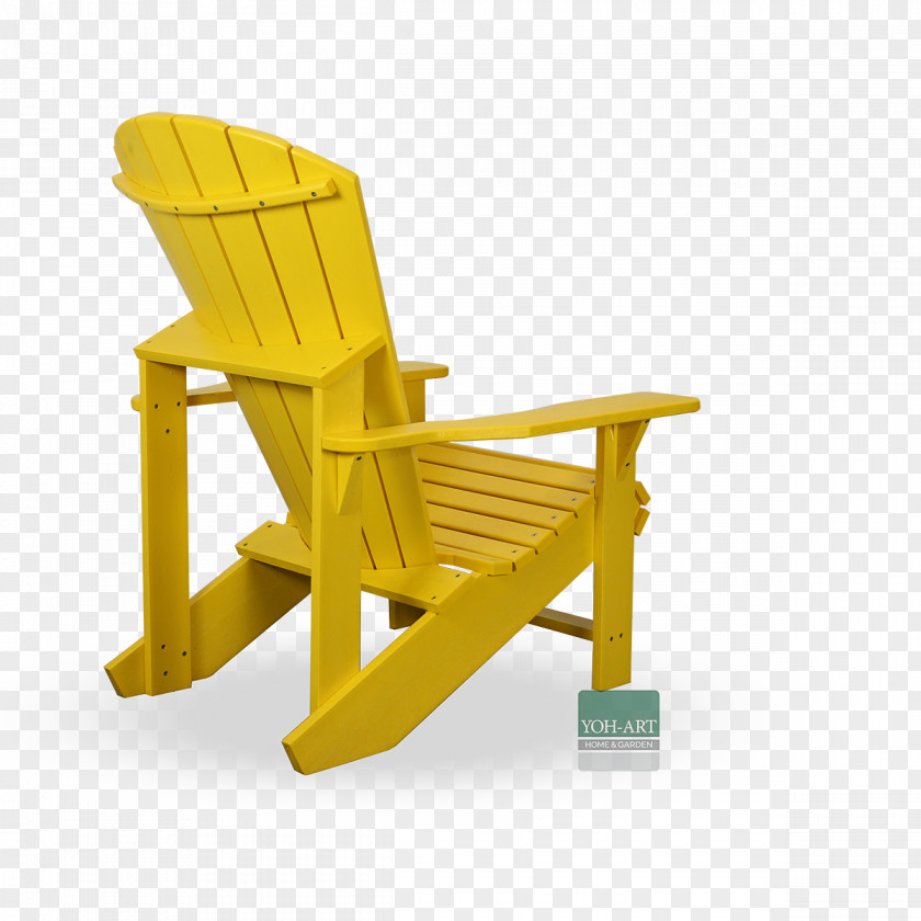 Chair Adirondack Deckchair Garden Furniture PNG
