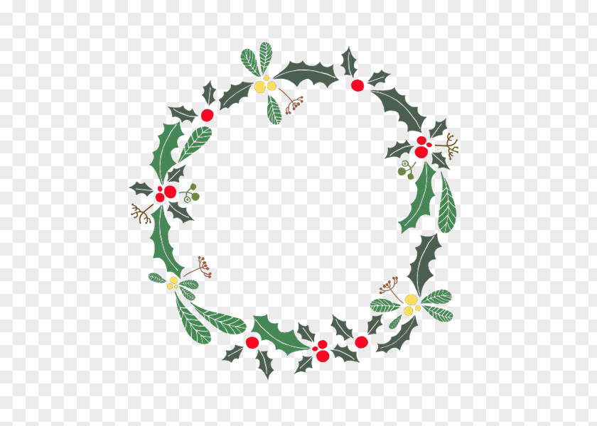 Christmas Wreath Clip Art PNG