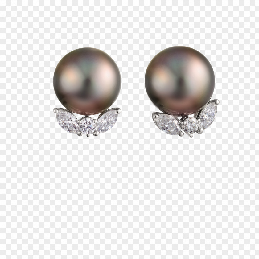 Sea Pearl Earring Jewellery Gemstone Diamond PNG