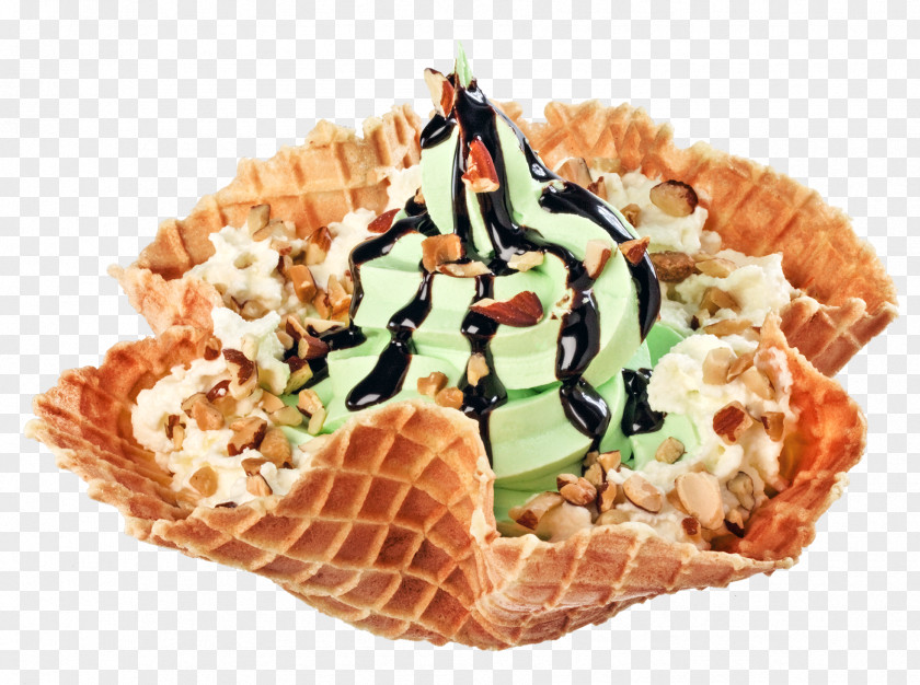 Waffle Ice Cream Cones Mantecado Milk PNG