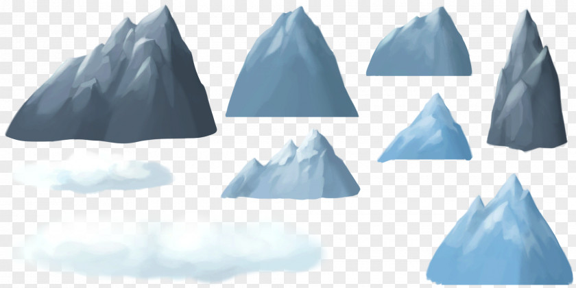 Cartoon Banner,iceberg Iceberg Drawing PNG