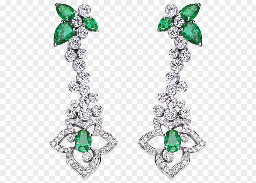 Emerald Jewellery Earring Bitxi Bijou PNG