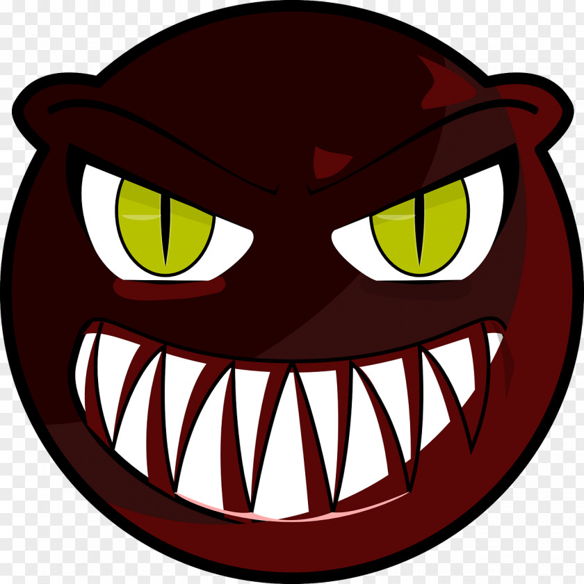 Evil Monster Face Royalty-free Clip Art PNG