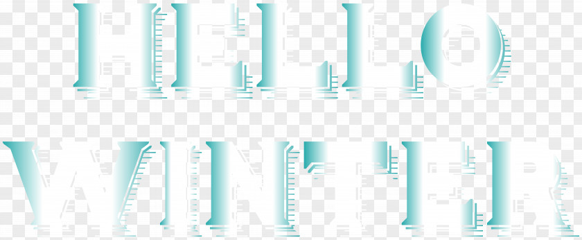 Hello Winter Logo Toothbrush Font PNG