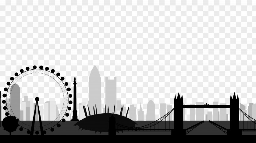 London Big Ben Tower Bridge River Thames City Of Clip Art PNG