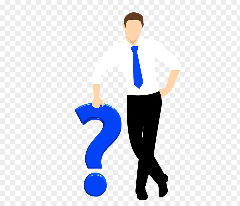 Question Mark Man Clip Art PNG