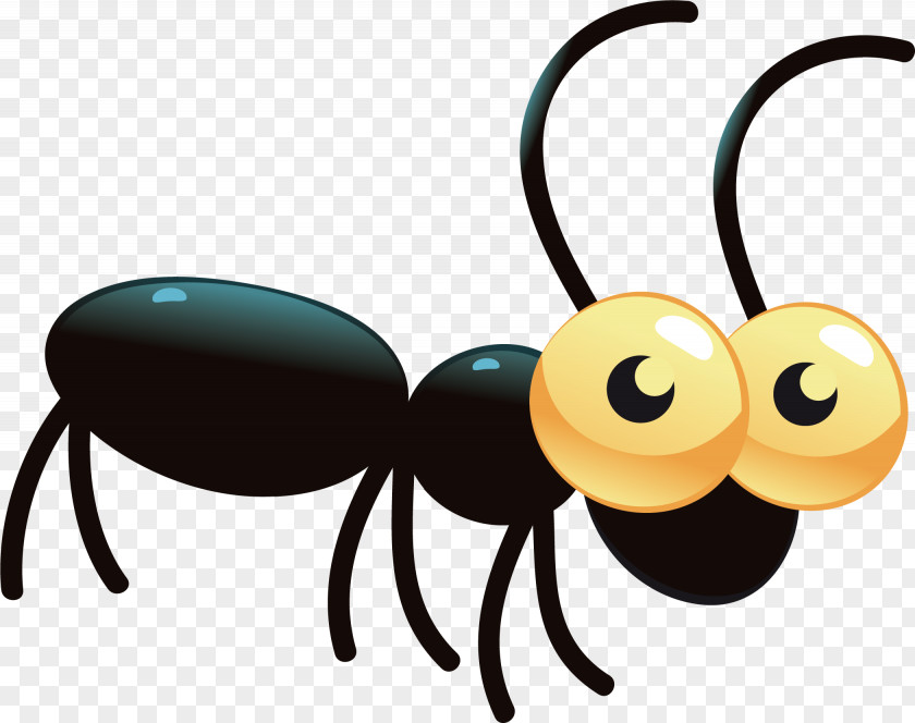 Vector Cute Little Ants Ant Clip Art PNG