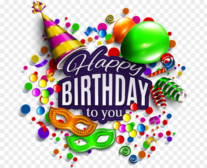 Birthday Happy To You Cake Clip Art PNG