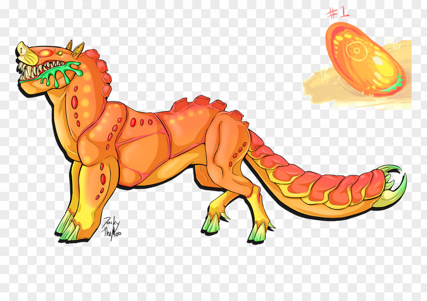 Dinosaur Carnivora Cartoon Legendary Creature PNG