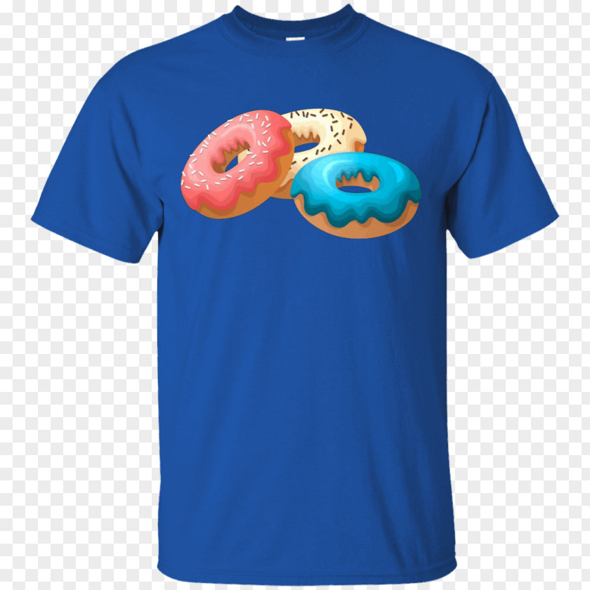Doughnut T-shirt Hoodie Sleeve Gildan Activewear PNG