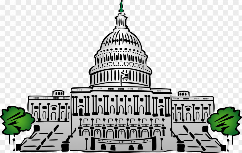 Government Power Cliparts White House United States Capitol Dome Wisconsin State Clip Art PNG