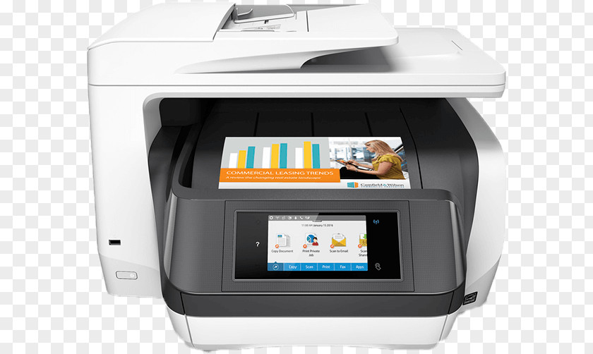 Hewlett-packard Hewlett-Packard HP Officejet Pro 8730 Multi-function Printer PNG