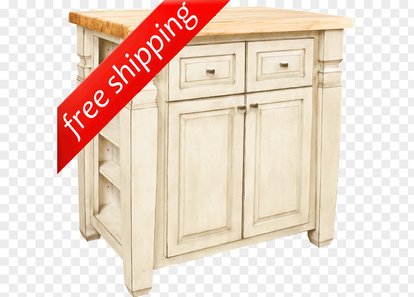 Kitchen Butcher Block Furniture Table PNG