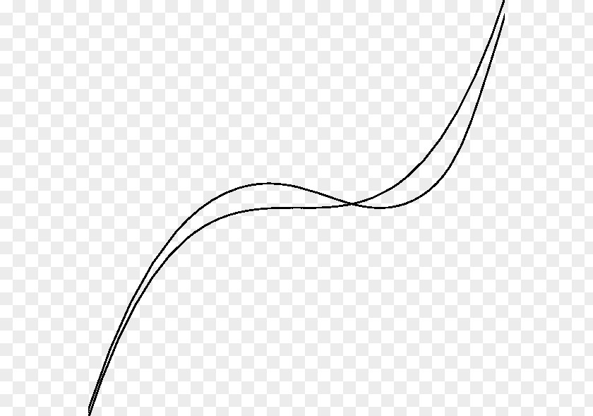 Line Art Point Angle Black M PNG
