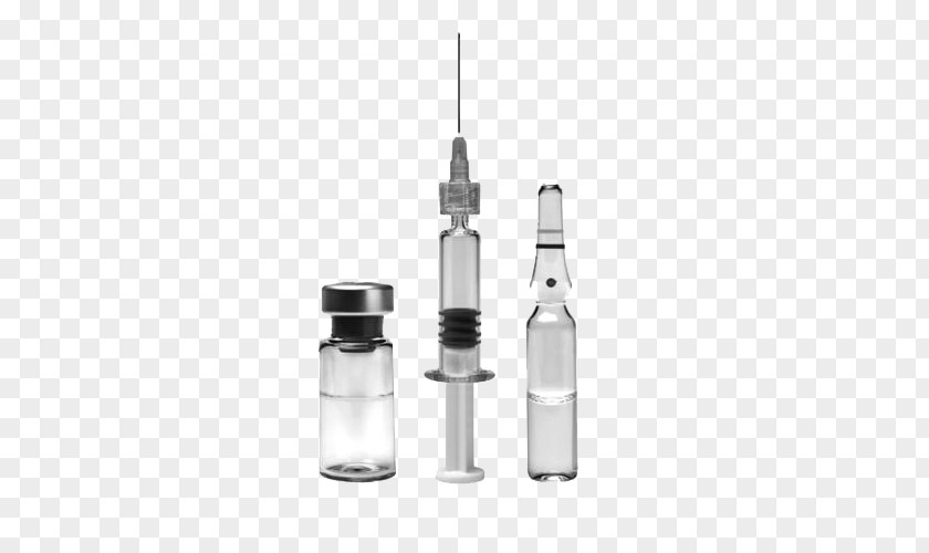 Medicinal Syringes And Medicines Syringe Medicine Vial Injection Getty Images PNG