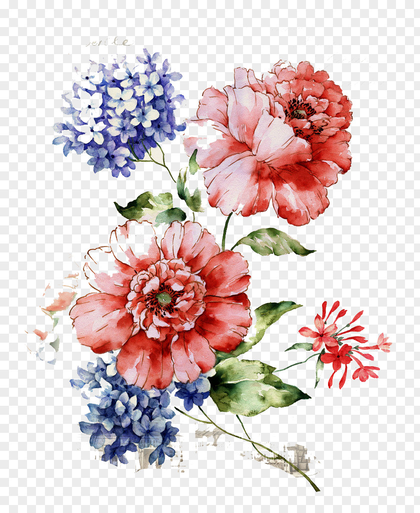 Beautiful Vintage Floral Pattern Flower Design Wallpaper PNG