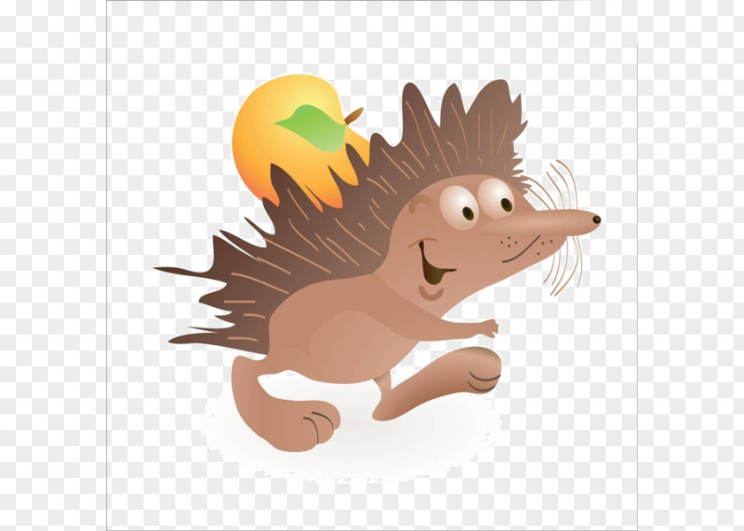 Cartoon Hedgehog Material Squirrel Mouse Funny Animal Clip Art PNG