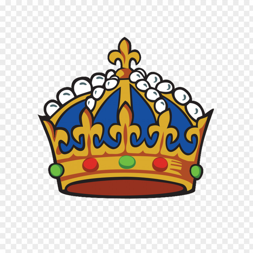 Color Cartoon Crown Royalty-free Clip Art PNG