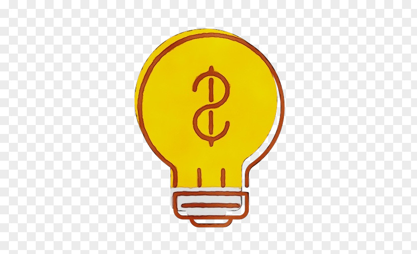 Light Bulb Emblem Cartoon PNG
