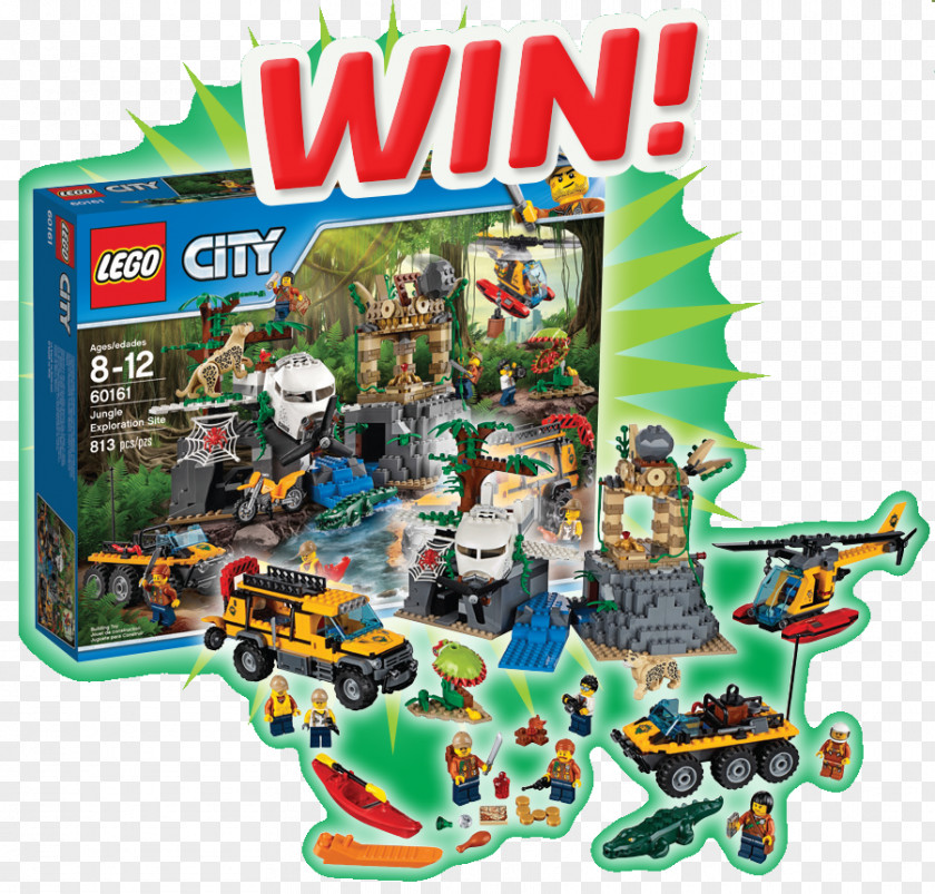 Quiz Competition LEGO 60161 City Jungle Exploration Site Toy Image PNG