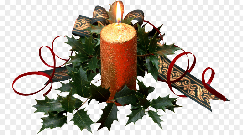 Santa Claus Christmas Day Image Candle Animation PNG