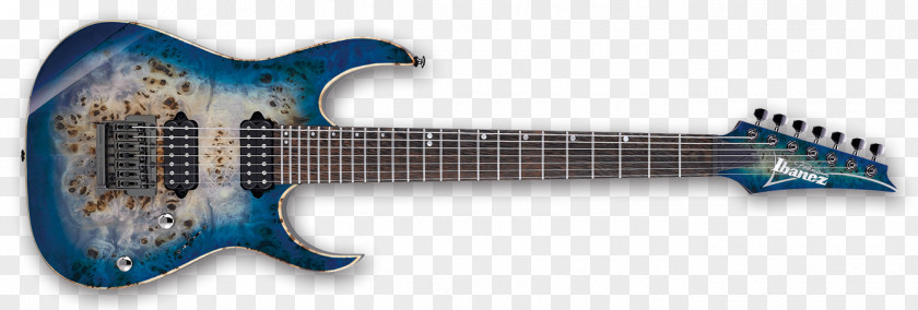 Guitar Ibanez RG Seven-string Electric PNG