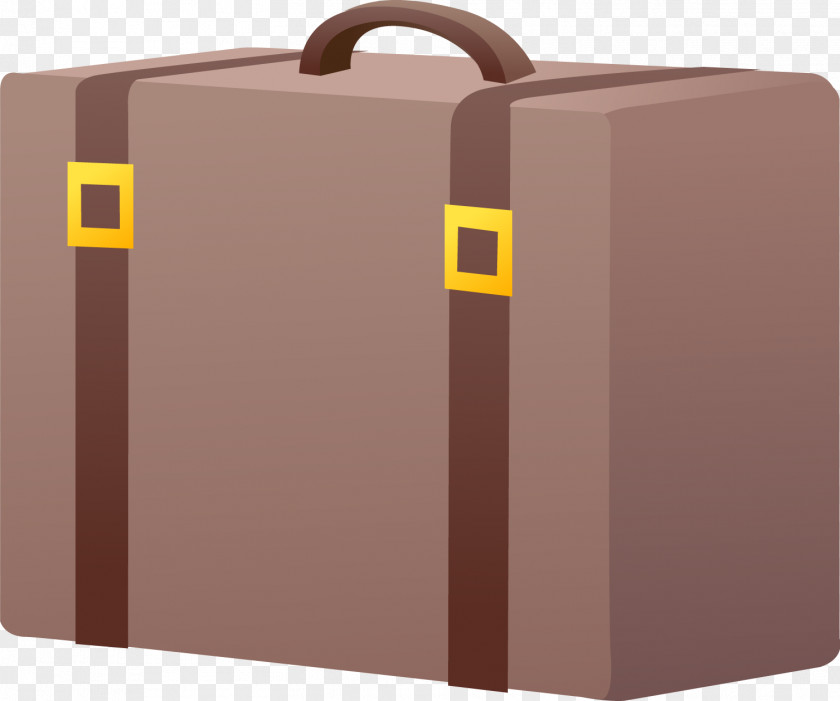 Vector Cartoon Vintage Suitcase Euclidean PNG