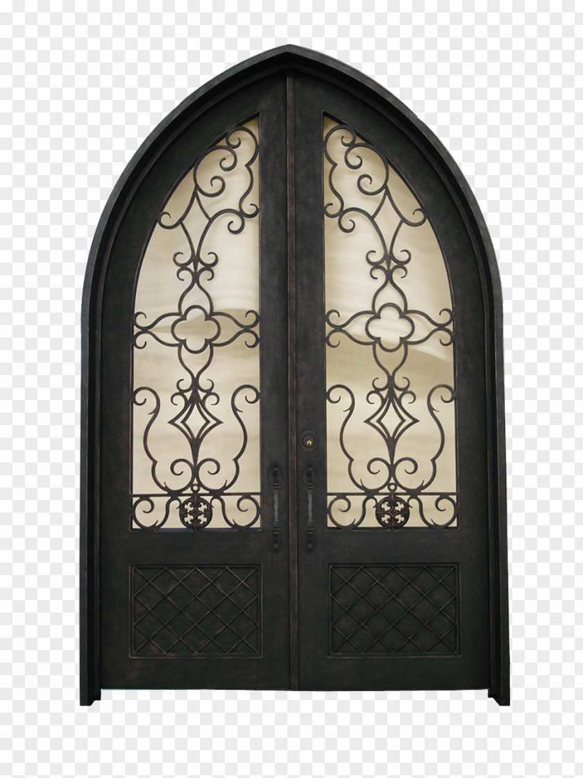 Arch Door Window Iron Jamb PNG