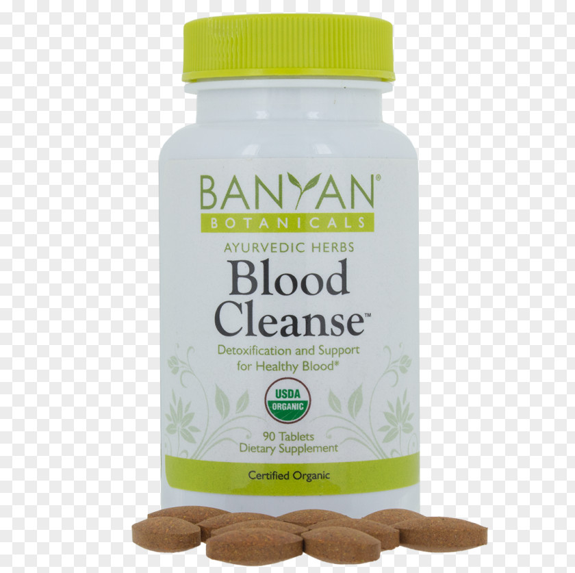 Blood Organic Food Dietary Supplement Detoxification Certification PNG