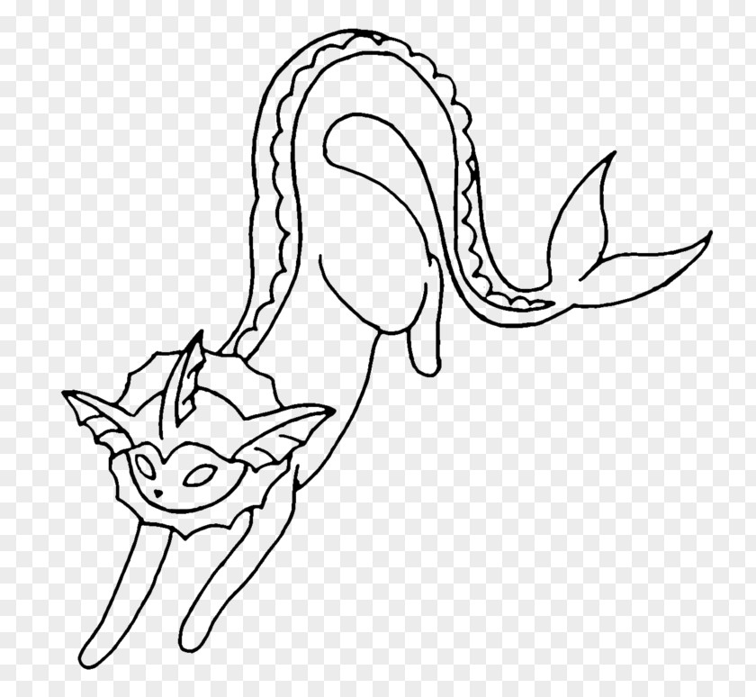 Dancing Line Art Drawing Vaporeon Visual Arts PNG