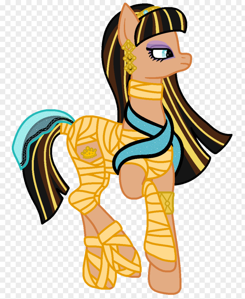 Horse Pony Cleo De Nile DeviantArt Monster High PNG