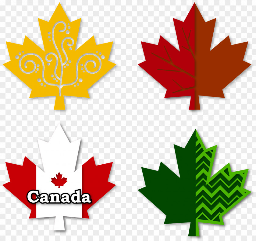Maple Leaf Flag Of Canada PNG