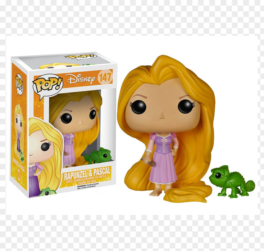 Toy Tangled: The Video Game Funko Pop! Vinyl Figure Rapunzel & Pascal Figure, Multi POP Disney PNG