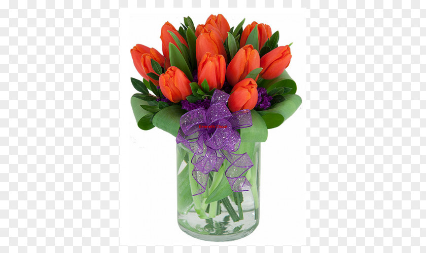 Tulip Floral Design Flower Bouquet Gift PNG