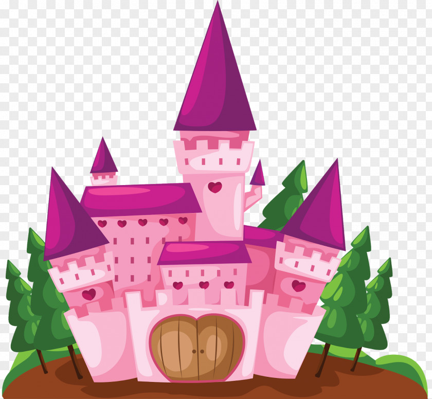 Castle Cartoon Fairy Tale PNG