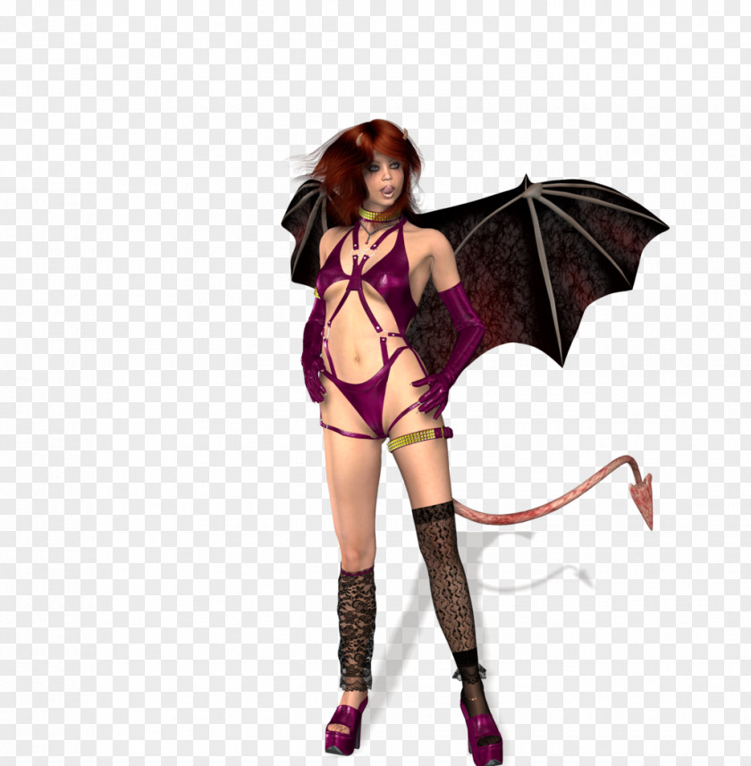 Demon Succubus Incubus Angel Art PNG