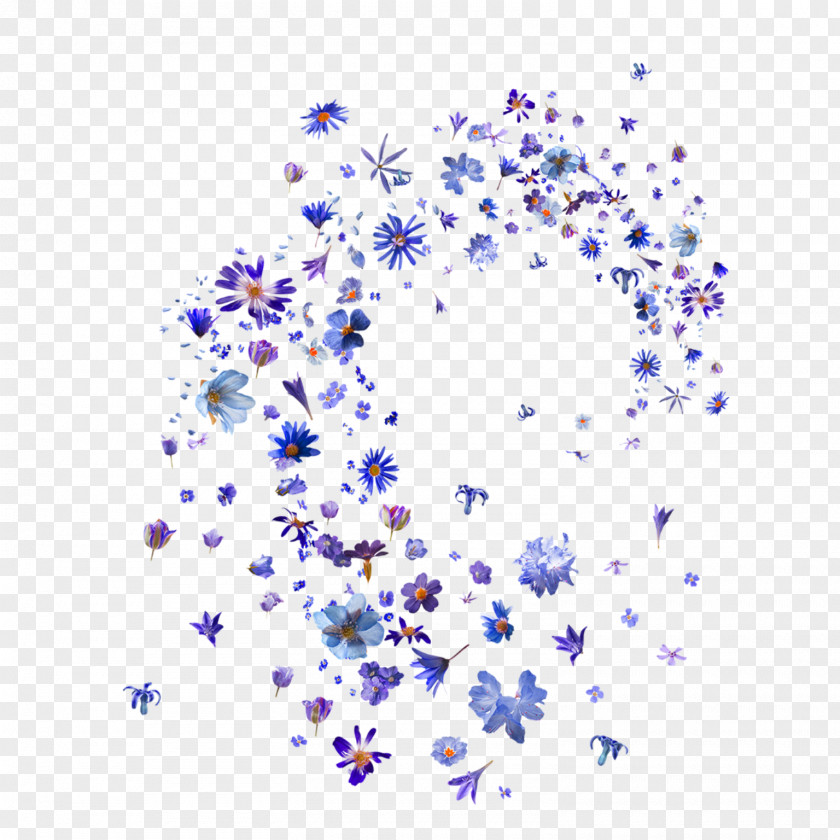 Floating Bubbles Flower Petal Purple Editing PNG