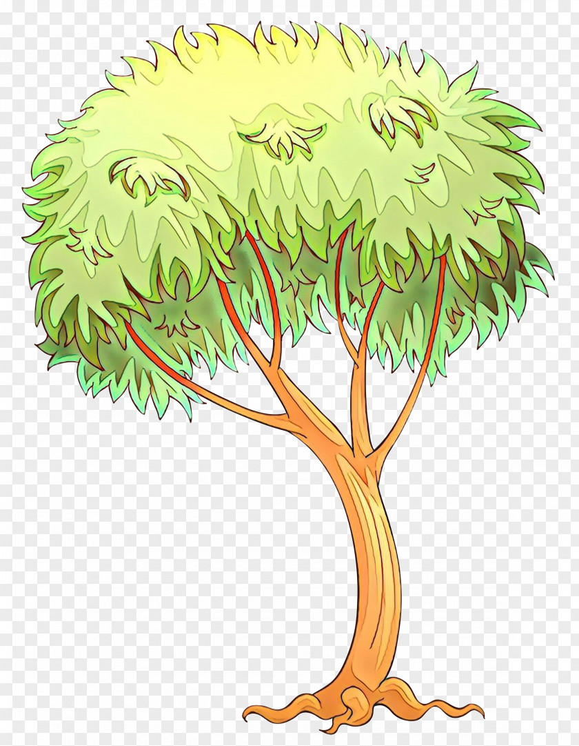 Palm Trees Clip Art Illustration Plant Stem Branch PNG