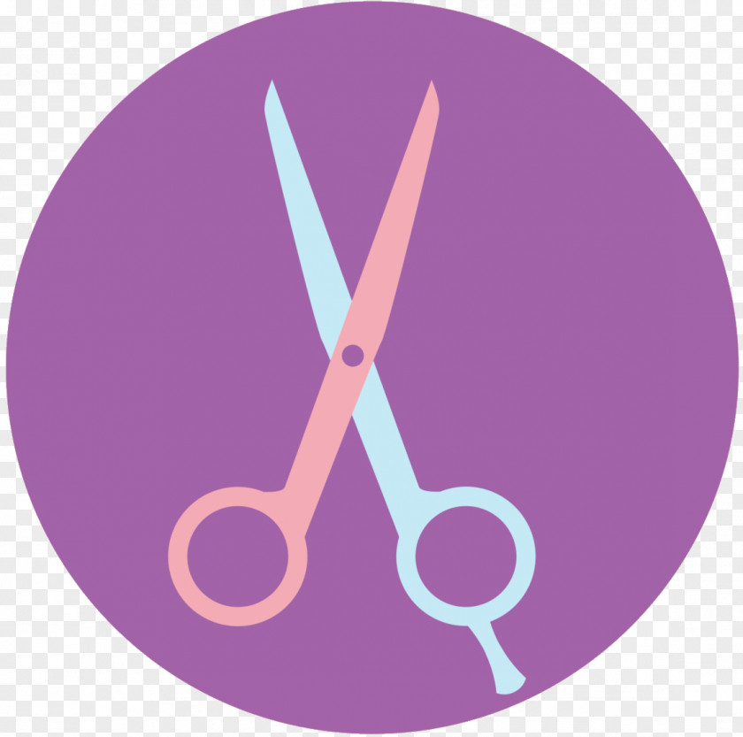Product Design Scissors Font Purple PNG