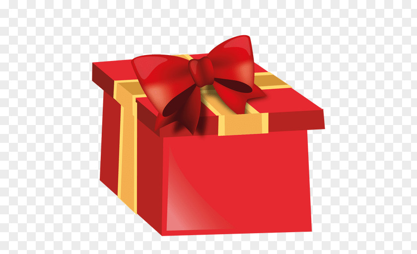 Surprise Gift Box Ribbon Christmas PNG