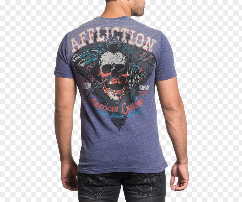 T-shirt Affliction Clothing Tube Top Jacket PNG