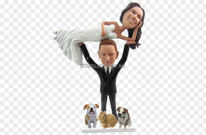 Wedding Cake Topper Bridegroom Figurine PNG
