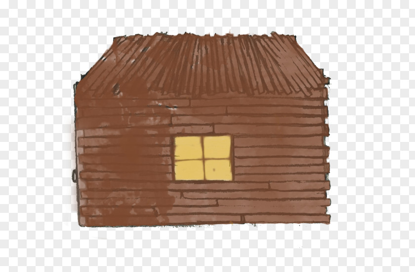 House The Three Little Pigs Domestic Pig Wood Stain PNG