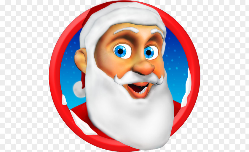 Santa Claus Talking Christmas Game PNG