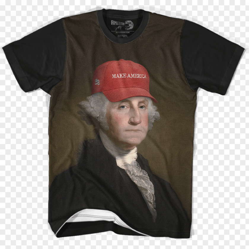 United States George Washington President Of The T-shirt Lansdowne Portrait PNG
