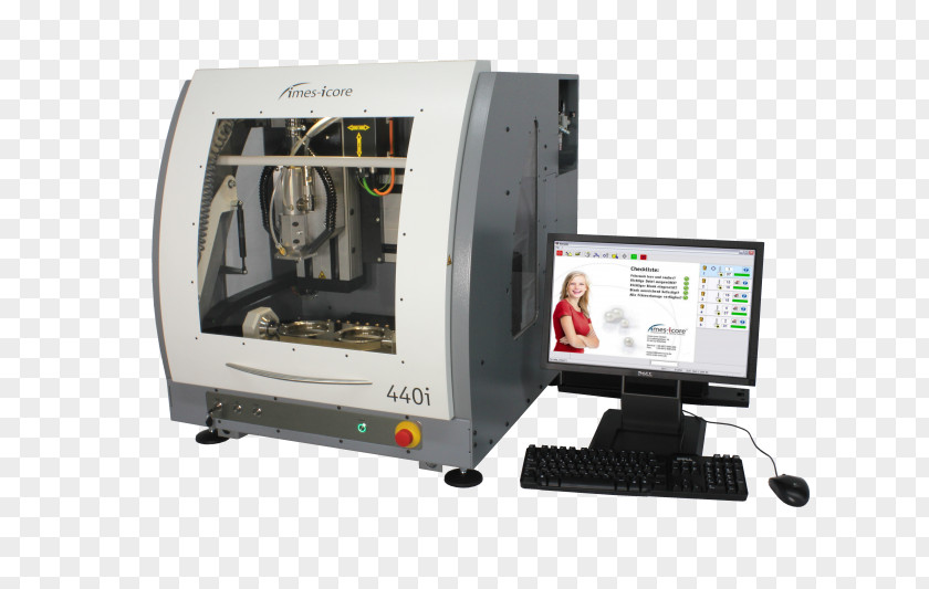 CAD/CAM Dentistry Milling Machine Dental Laboratory PNG