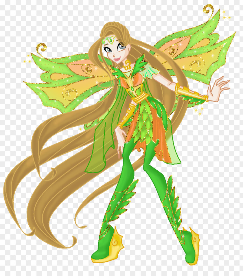 Fairy Insect Leaf Cartoon PNG