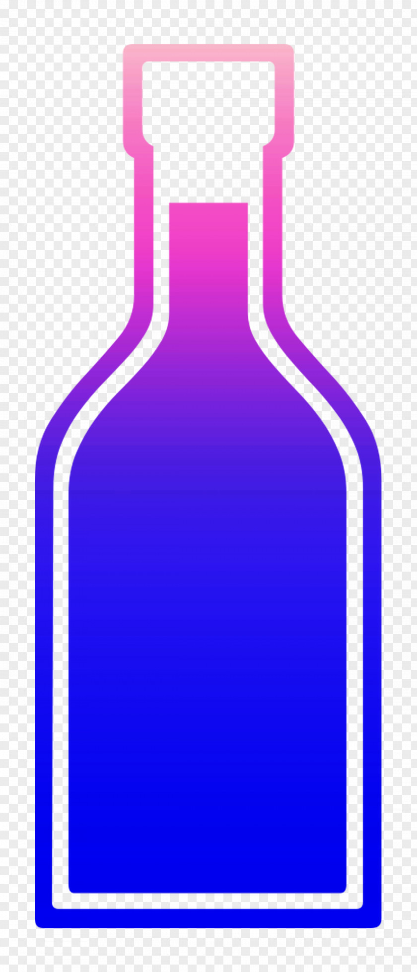 Glass Bottle Line Angle Product Design PNG